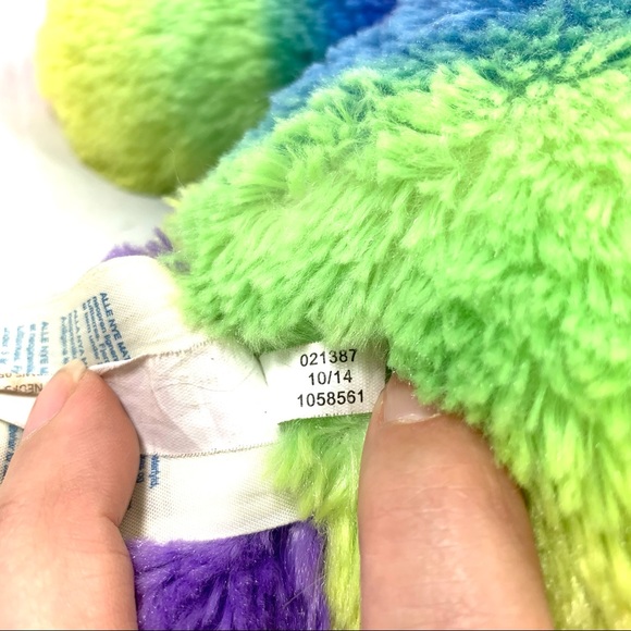 Build a Bear Workshop, Rainbow Teddy Bear Plush. - Picture 10 of 10
